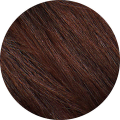Tints of Nature finished hair showing rich chocolate brown shine