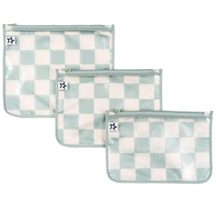 Tiny Twinkle front packaging view showing sage checkers and clear panel benefit