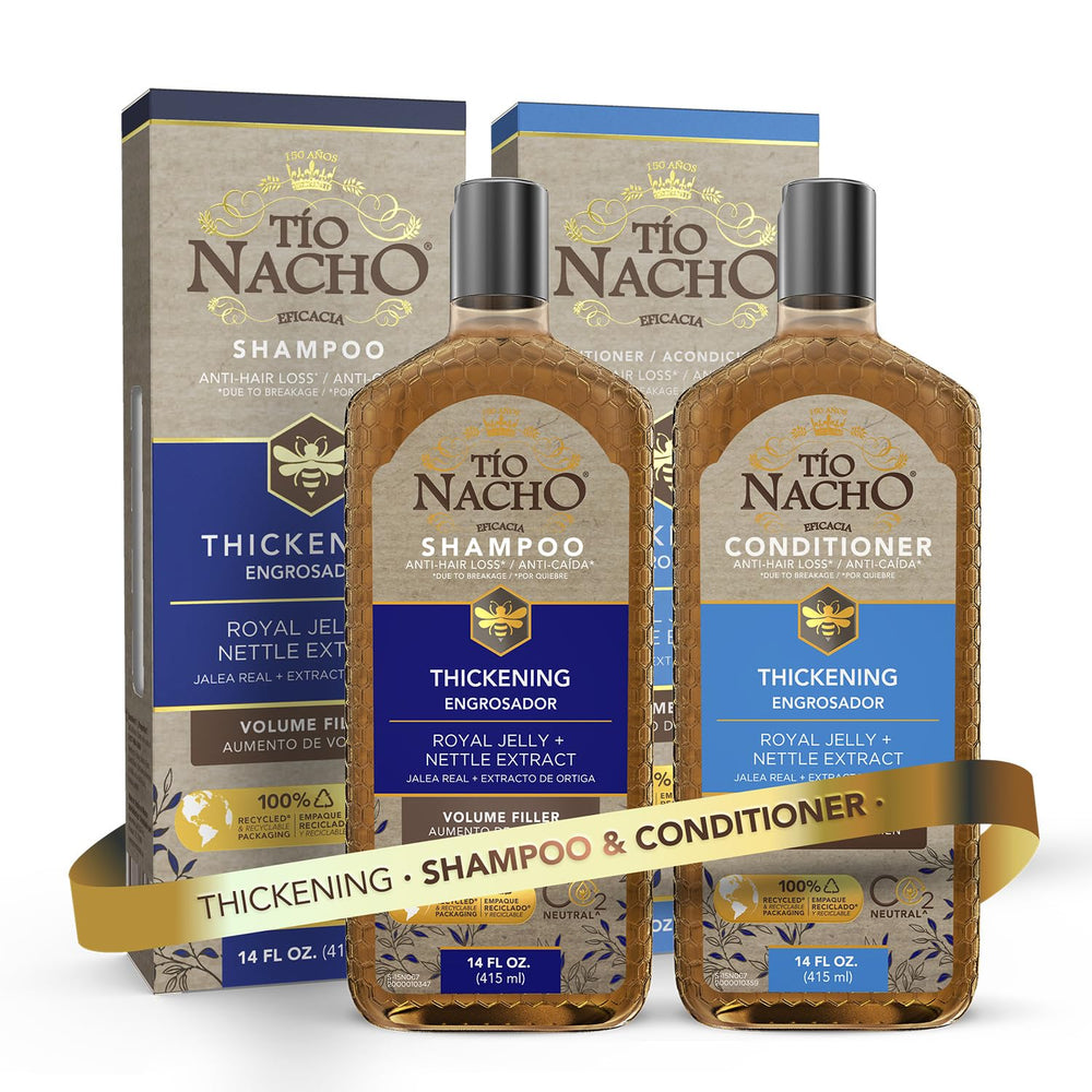 Tio Nacho front packaging showing duo and benefits