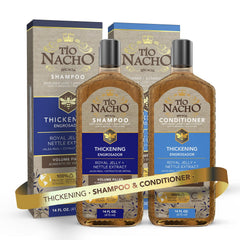 Tio Nacho front packaging showing duo and benefits
