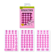 tippy type packaging front view showing Power Pink hearts and benefits