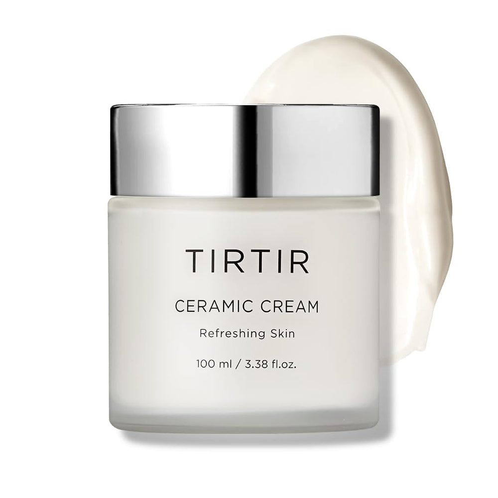 TIRTIR jar front view showing clean packaging and moisturizing promise