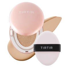 TIRTIR compact front packaging showing sleek design and secure closure