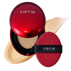 TIRTIR compact front view showing sleek design and portability benefit