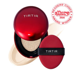 TIRTIR cushion opened to reveal sponge applicator and clean cushion surface