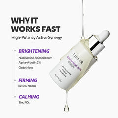 TIRTIR serum on hand demonstrating absorbent lightweight finish