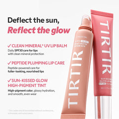 TIRTIR creamy texture close-up highlighting hydrating, non-sticky finish