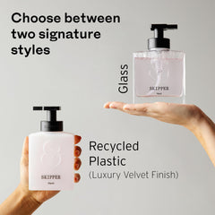 Tirtyl Skipper foam texture on hand demonstrating gentle moisturizing cleanse