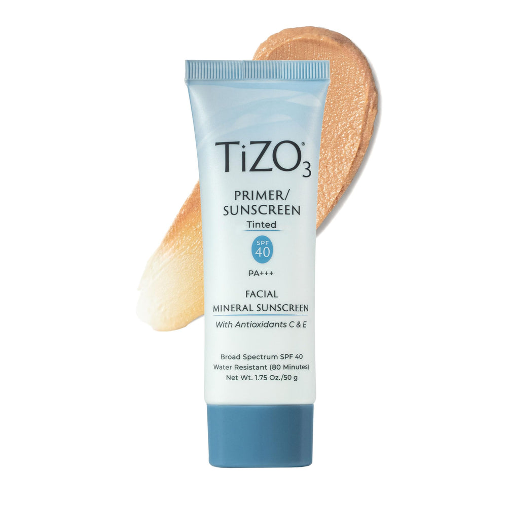TIZO TiZO3 front packaging showing tube and SPF benefit