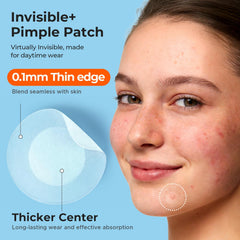 TKTK single patch close-up showing thin edge for seamless wear