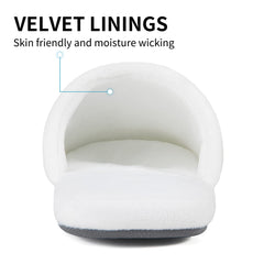 Tlizzz7 memory foam cross-section revealing plush cushioning that molds to feet