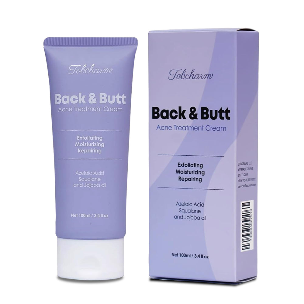 Tobcharm front packaging showing bottle and branding for clear identification and trust
