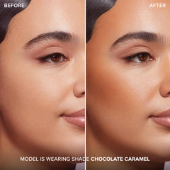 Too Faced close-up texture of cream-to-powder finish for seamless blend
