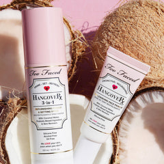 Too Faced Hangover texture on skin showing dewy finish and quick absorption benefit