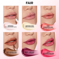 Too Faced texture swirl highlighting creamy formula for immediate cushiony feel