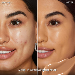 Too Faced tube applicator closeup demonstrating precise application and easy blending