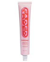 Topicals front packaging showing 1.7 fl oz bottle and clear label for quick identification