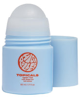 Topicals High Roller front packaging showing product and benefit of soothing skin