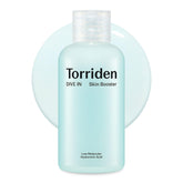 Torriden bottle front view showing clean design and product benefits