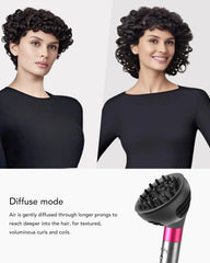TOSAGE diffuser insert closeup demonstrating easy switch between modes benefit