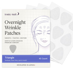 Toute Nuit front packaging showing 45-count and benefits