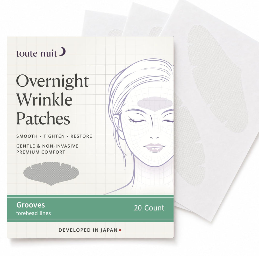 Toute Nuit product front packaging showing 20ct and benefits