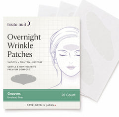 Toute Nuit product front packaging showing 20ct and benefits