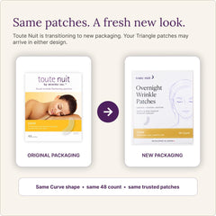 Toute Nuit close-up of patch texture demonstrating thin, transparent fit