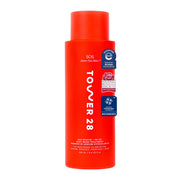 Tower 28 front bottle showing unscented body wash and calm packaging for sensitive skin