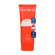 Tower 28 front packaging showing SOS FaceGuard SPF 30 and quick benefit