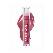 Tower 28 front packaging of ShineOn Sesame showing compact tube and label benefit hydration