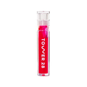 Tower 28 ShineOn XOXO front packaging showing glossy tube and brand
