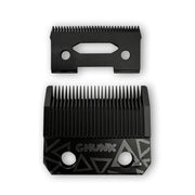TPOB chunk blade front view showing overall shape and professional finish, improves fading control
