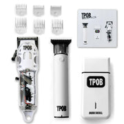 TPOB Slime 2 front view showing matte white finish and professional look, durable design benefit