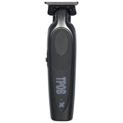 TPOB X Deluxe front view showing black trimmer and packaging, highlighting professional appearance