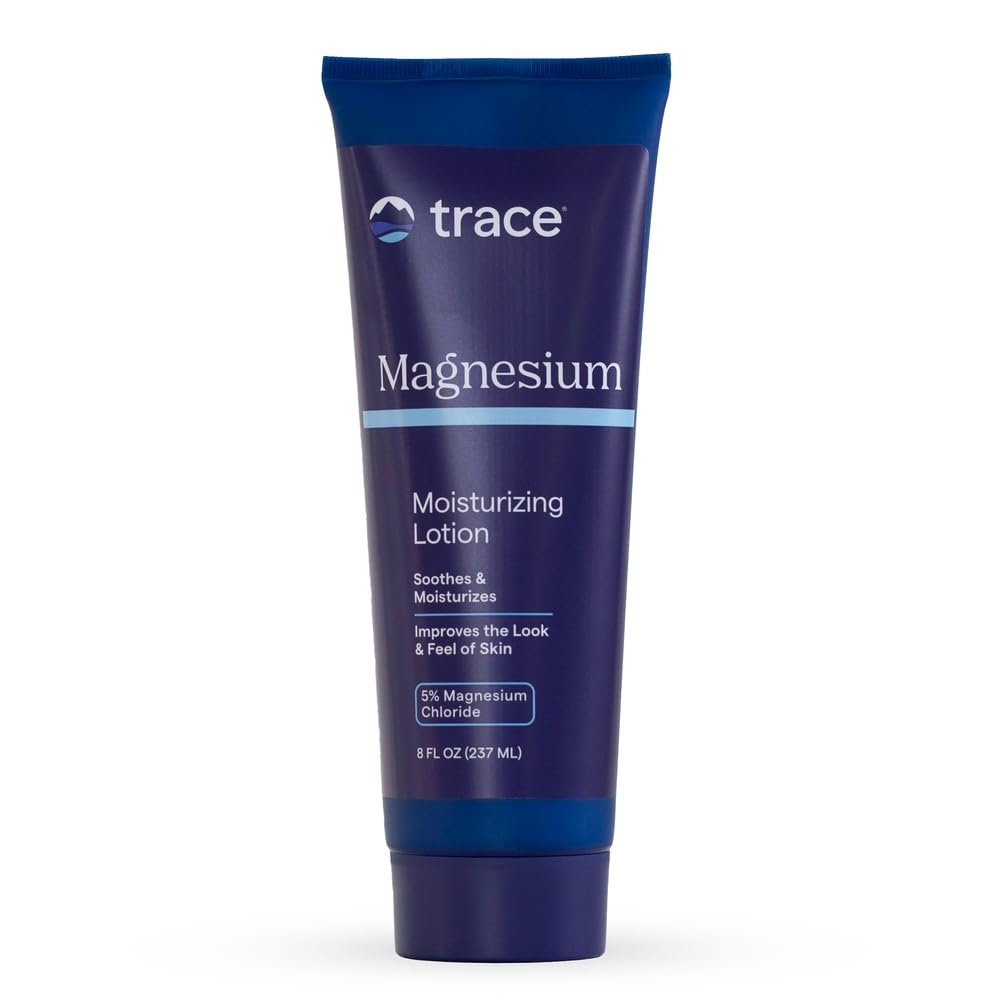 Trace Minerals bottle front view showing label and size benefits