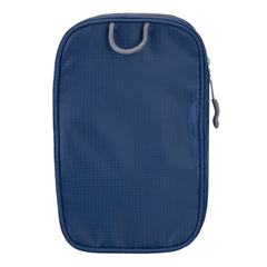 Travelon mesh pocket close-up for visibility and organized packing