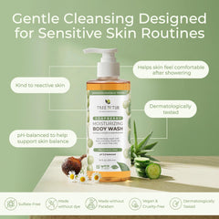 Tree To Tub creamy lather texture showing gentle, moisturizing foam
