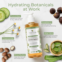 Tree To Tub ingredients label highlighting organic ingredients and safety