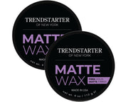 TRENDSTARTER front packaging showing two 4oz tins and product name benefit hold
