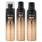 TRESemmé front packaging trio showing kit and easy routine benefits