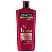 TRESemmé bottle front packaging showing sleek-branding and smoothing benefit
