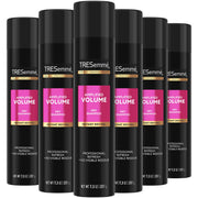 TRESemmé front packaging showing six cans and scent label for quick refresh benefit