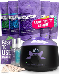 Tress Wellness front packaging showing complete kit benefits