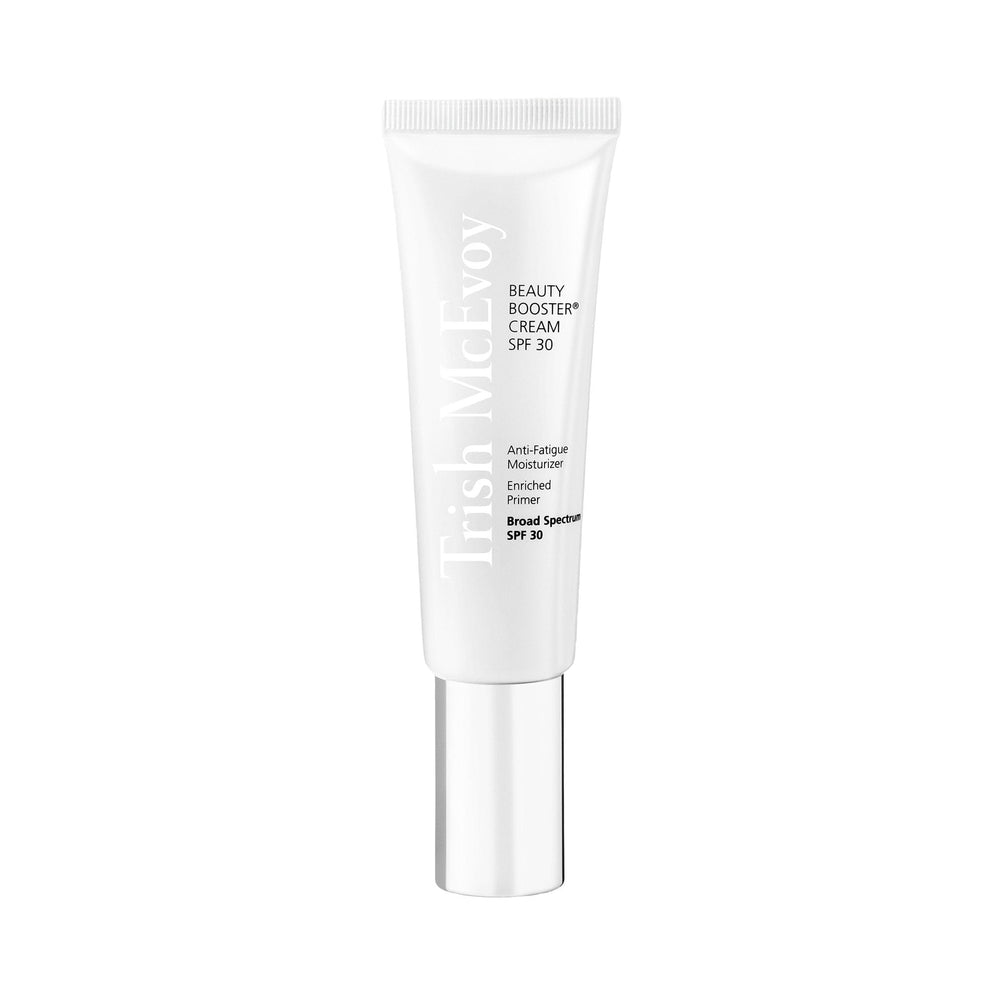 Trish McEvoy front packaging shows product tube and clear branding, convenient protection