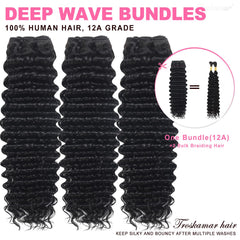 Troskamar close-up of deep wave texture highlighting natural bounce