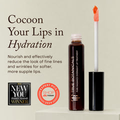 True Botanicals close-up texture of balm highlighting smooth, non-sticky finish