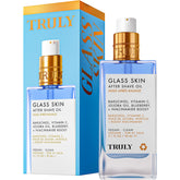 Truly bottle front view showing sleek packaging and brightening benefit