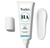 TruSkin eye cream front tube showing label and compact 0.5 fl oz size benefit