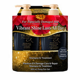 Tsubakii branded front packaging showing set and benefit of complete routine